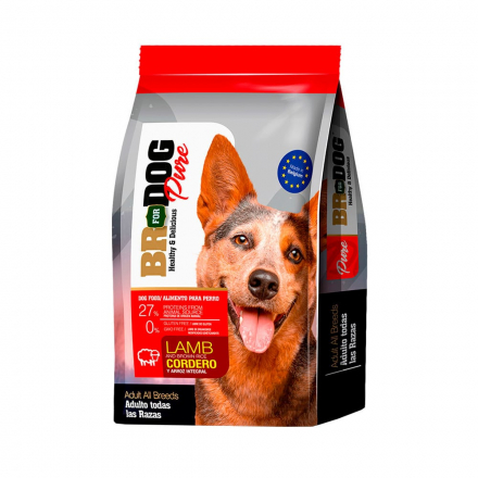 BR FOR DOG CORDERO ADULTO RZA GANDE 1KG
